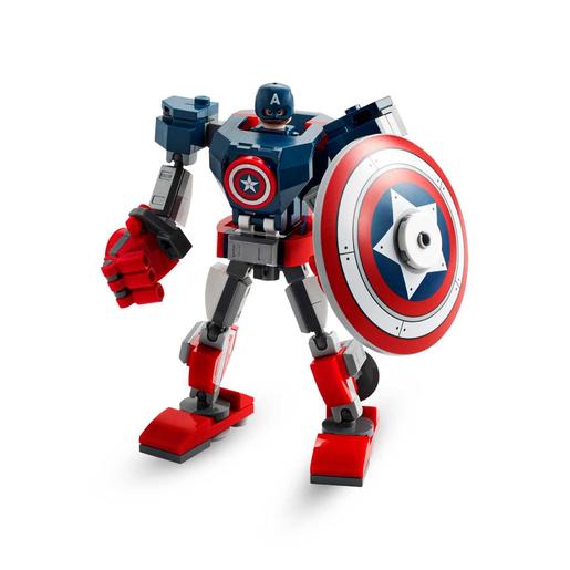LEGO Superhéroes - Armadura Robótica del Capitán América - 76168