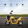 Homcom - Moto elétrica 6V de 3 rodas amarela