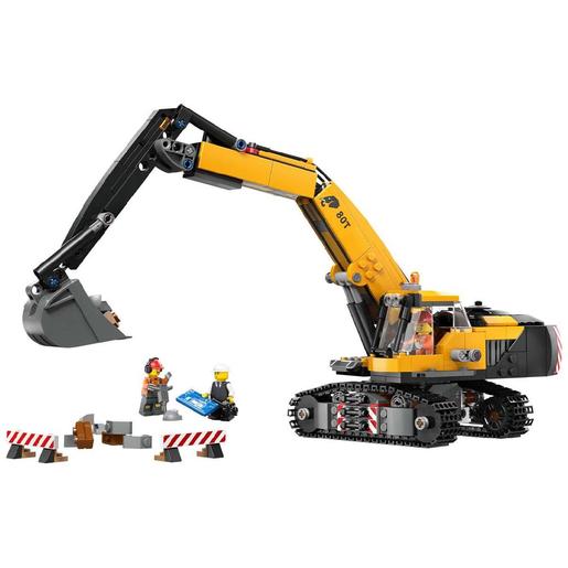 LEGO City - Escavadora de Obra Amarela - 60420