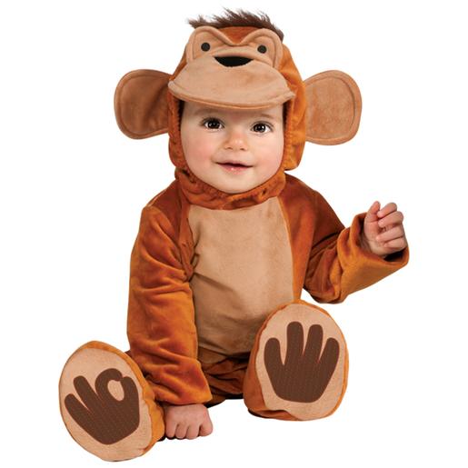 Disfarce Bebé - Chimpy 1-2 anos, Carnaval disfarce criança