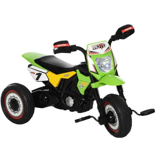 Homcom - Triciclo Mota Verde