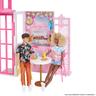 Barbie - Casa de bonecas de 2 andares com acessórios de brinquedo ㅤ