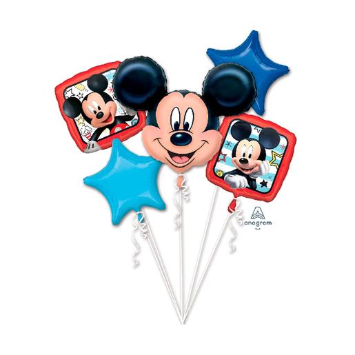 Mickey Mouse - Pack 5 Balões Bouquet