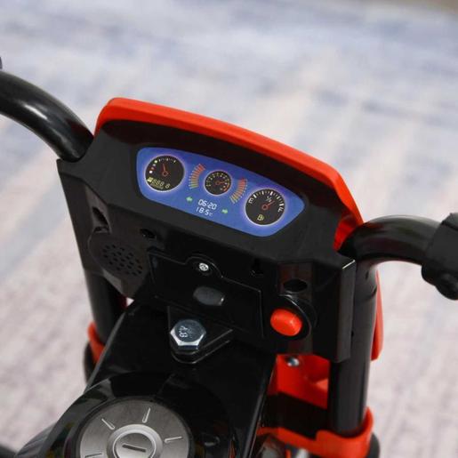 Homcom - Triciclo Mota  Vermelha