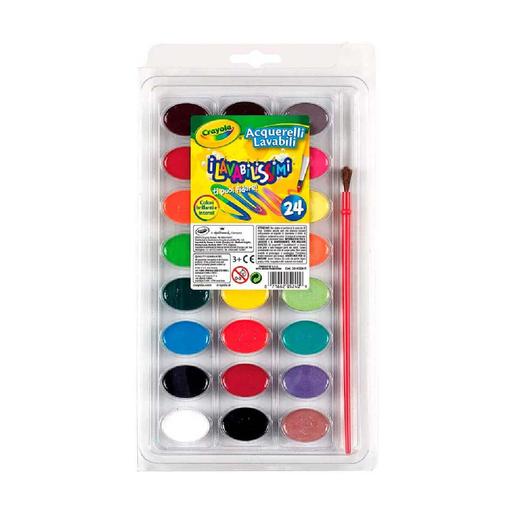 Crayola - 24 Aguarelas laváveis