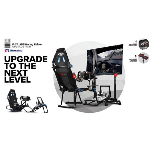 Next Level Racing Cadeirão Gaming Cockpit F-GT Lite iRacing Edition