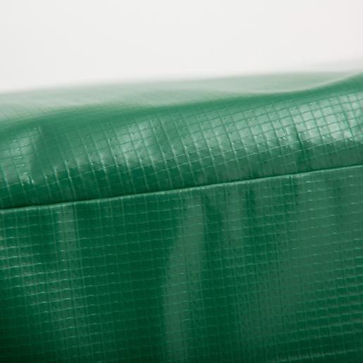 Homcom - Cobertura acolchoada de proteção para borda de trampolim de 244 cm Verde