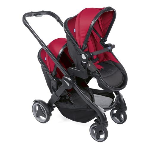 Chicco - Duo gemelar de passeio Fully Twin Red Passion