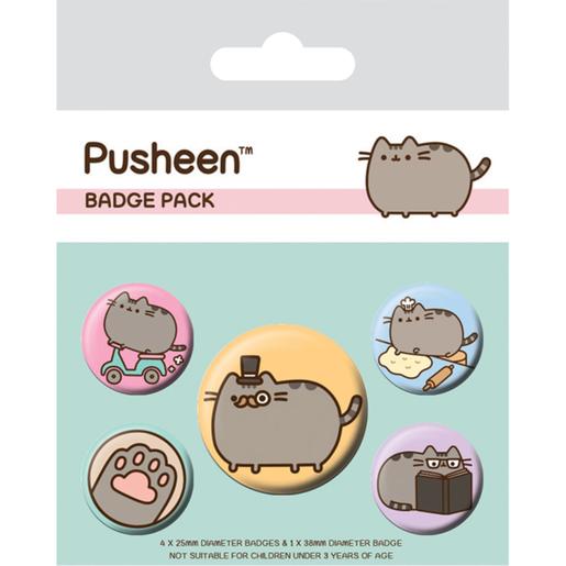 Pusheen - Pack Chapas Pusheen Fancy