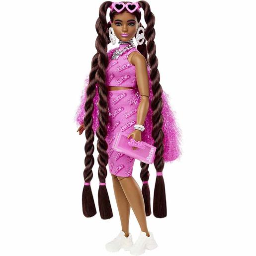 Barbie - Boneca Extra - Conjunto logo Barbie Anos 80