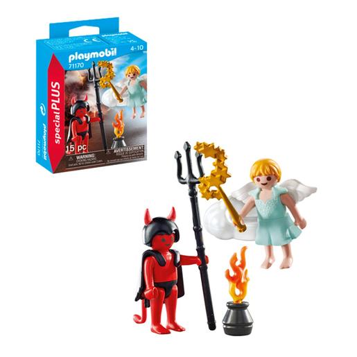 Playmobil - Figuras Anjo e Demónio Especial ㅤ