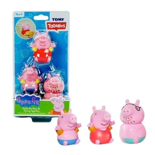 Peppa Pig - Papa Pig, Peppa e George para o banho
