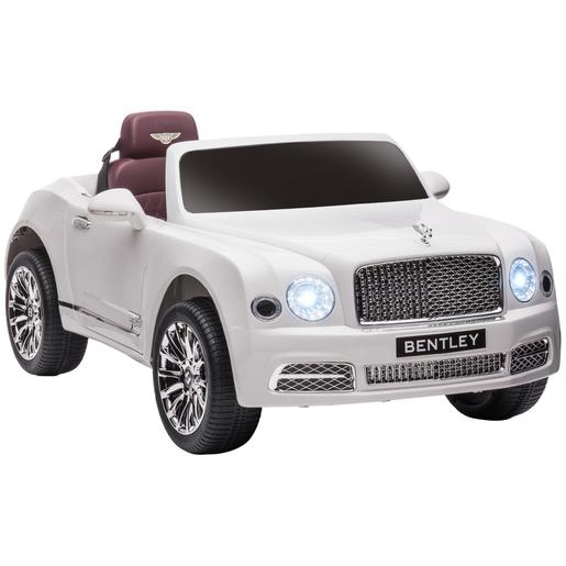 Homcom - Carro elétrico Bentley Mulsanne branco