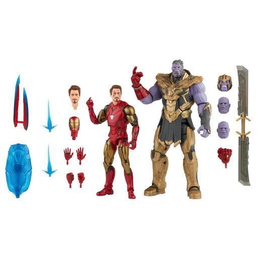 Os Vingadores - Iron Man e Thanos - Figuras The Infinity Saga 15 cm