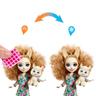 Mattel - Enchantimals - Set de juguete SPA de belleza con muñeca Llama y accesorios ㅤ