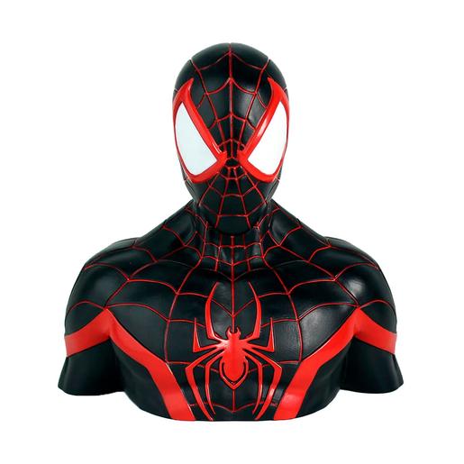 Spider-man - Mealheiro Busto Spider-man Miles Morales 25 cm