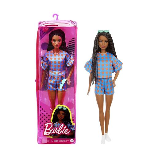 Barbie - Muñeca Fashionista - Conjunto corazones