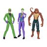 DC Comics - Batman - Paquete de 6 figuras de acción de 30 cm: Batman, Robin, Nightwing, Joker, Riddler y Copperhead ㅤ