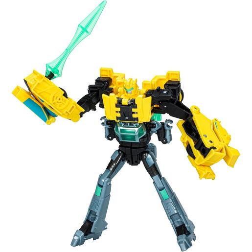 Hasbro - Transformers - EarthSpark Bumblebee e Malto Cyber ㅤ