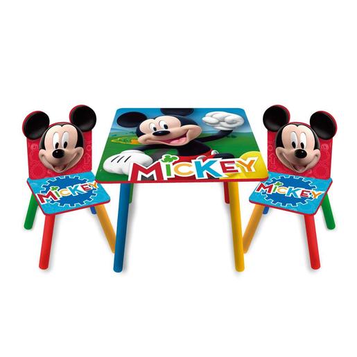 Mickey Mouse - Set de mesa e 2 cadeiras
