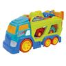 Baby Smile - Camión transporte con 4 vehículos