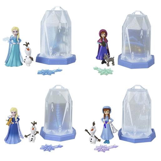 Mattel - Frozen - Mini boneca surpresa Ice Reveal (Vários modelos) ㅤ