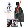 Star Wars - Pack Darth Vader e Clone Trooper - Disfarce Infantil 5-7 anos