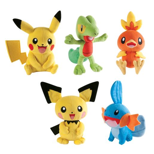 Pokémon -  Peluche 21 cm (vários modelos)