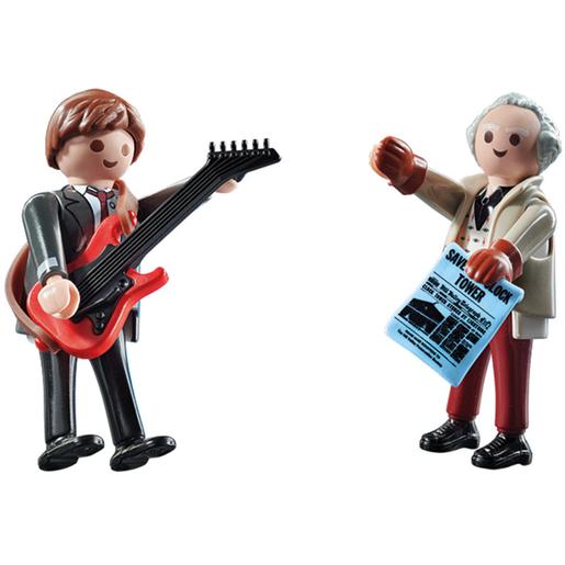 Playmobil - Back to the Future Marty Mcfly e Dr. Emmett Brown (70459)