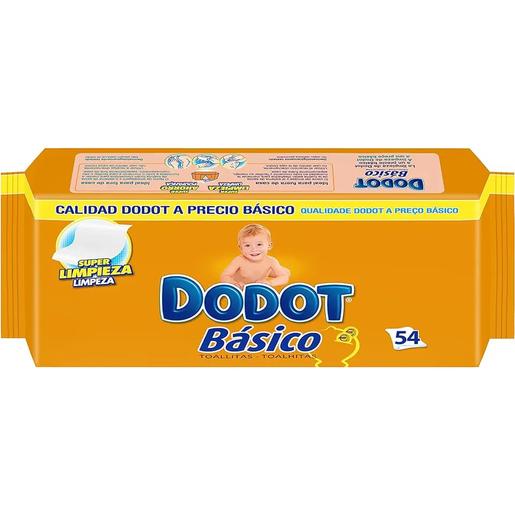 Dodot - Toalhitas húmidas recarga pack de 54 unidades ㅤ