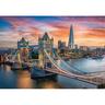 Clementoni - Puzzle Adulto 1500 peças Panorama de Londres ao Crepúsculo ㅤ