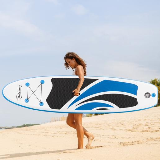 Prancha de paddle surf insuflável Outsunny azul