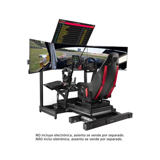 Next Level Racing Cockpit Aluminium Simulator para cadeirão Gaming Wheel Plate Edition