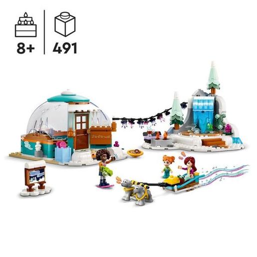 LEGO - Férias em iglu: conjunto de construção com tenda de campismo e acessórios 41760