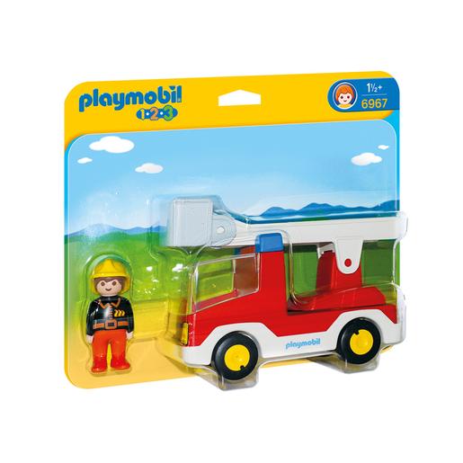 Playmobil 1.2.3 - Camião de Bombeiros - 6967