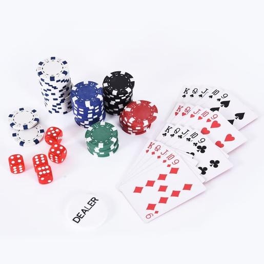 Homcom - Conjunto de Fichas de Poker
