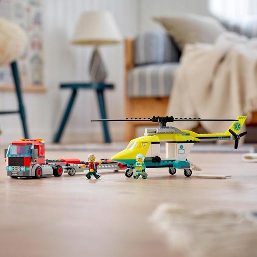 LEGO City - Transporte de helicóptero de salvamento - 60343