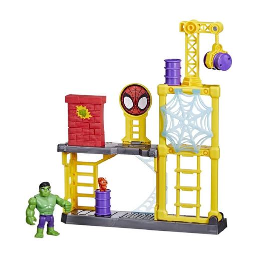 Spidey e os seus incríveis amigos - Parque de jogos do Hulk