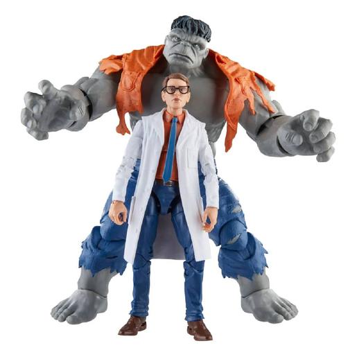Marvel - Hulk cinzento e Dr. Bruce Banner