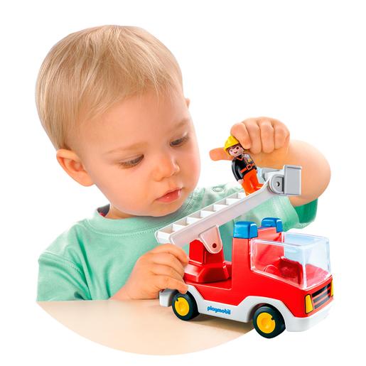 Playmobil 1.2.3 - Camião de Bombeiros - 6967