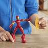 Os Vingadores - Figura Bend and Flex Iron Man 15 cm