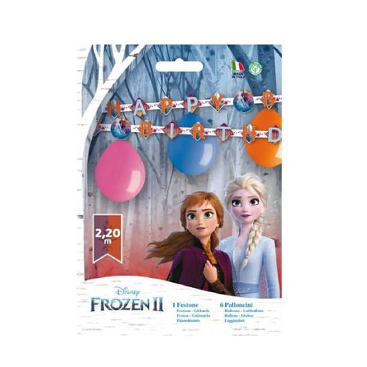 Frozen - Kit Grinalda + 6 balões