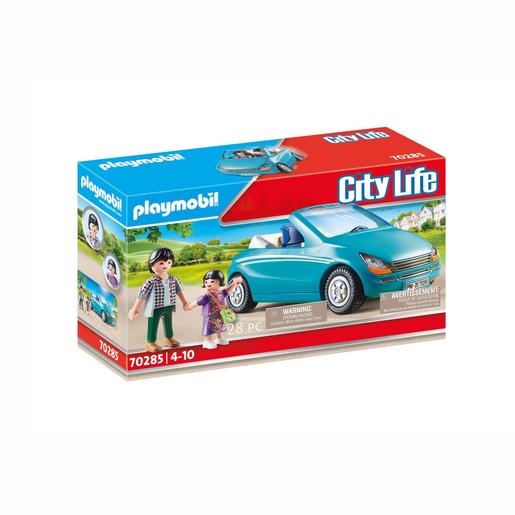 Playmobil - Família com Carro 70285