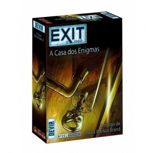 Jogo de Tabuleiro Exit - A casa dos enigmas em português