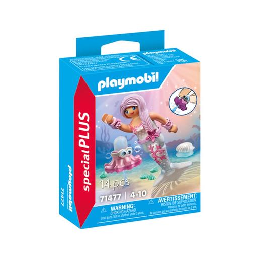 Playmobil - Aventura submarina sereia e polvo ㅤ