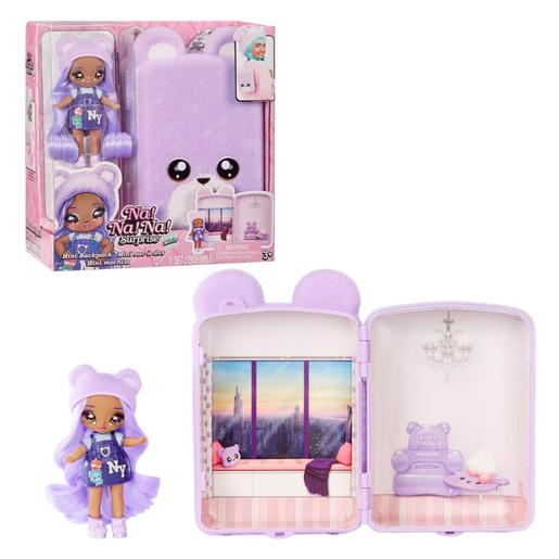 Na! Na! Na! Surprise - City Bear - Pack mini-mochila e mini-boneca