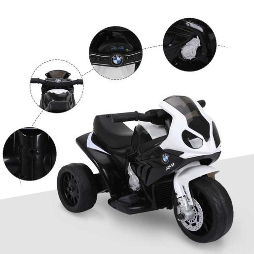Moto elétrica preta para crianças BMW S1000RR HomCom 370-064BK - Comprar  com preços económicos