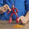 Os Vingadores - Figura Bend and Flex Iron Man 15 cm
