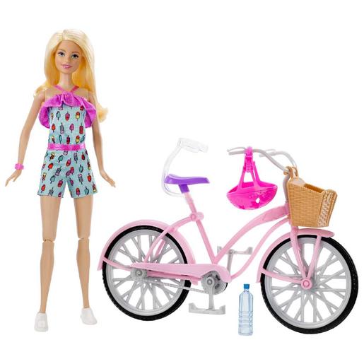 Barbie - Boneca com bicicleta