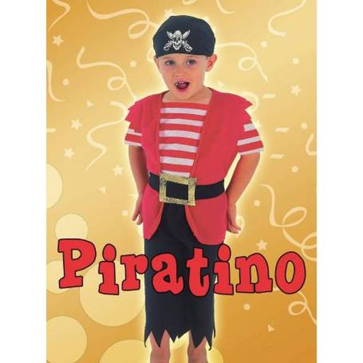 Fantasia infantil de pirata 3-4 anos